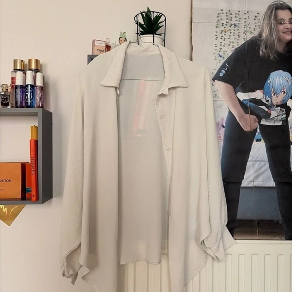 White Button-Up Shirt - image 1